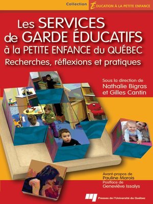 cover image of Les services de garde éducatifs à la petite enfance du Québec